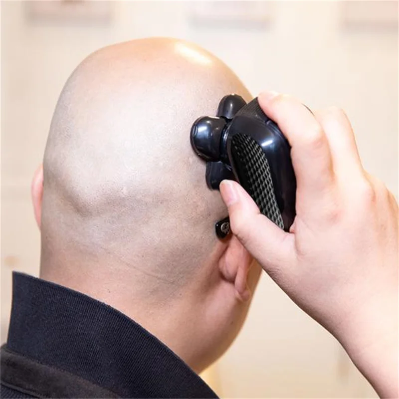 Electric Shaver Wet Dry Electric Head Shaver For Bald Man 5D Bold Hair Razor Close Shaving Machine Skull Clipper Male Face Stubble Beard Trimmer