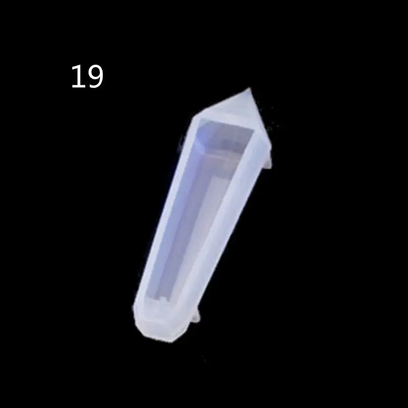 Resin Pendulum Molds Silicone Crystal Molds Epoxy UV Resin Molds for Resin Jewelry Pendant Making DIY Craft Tools
