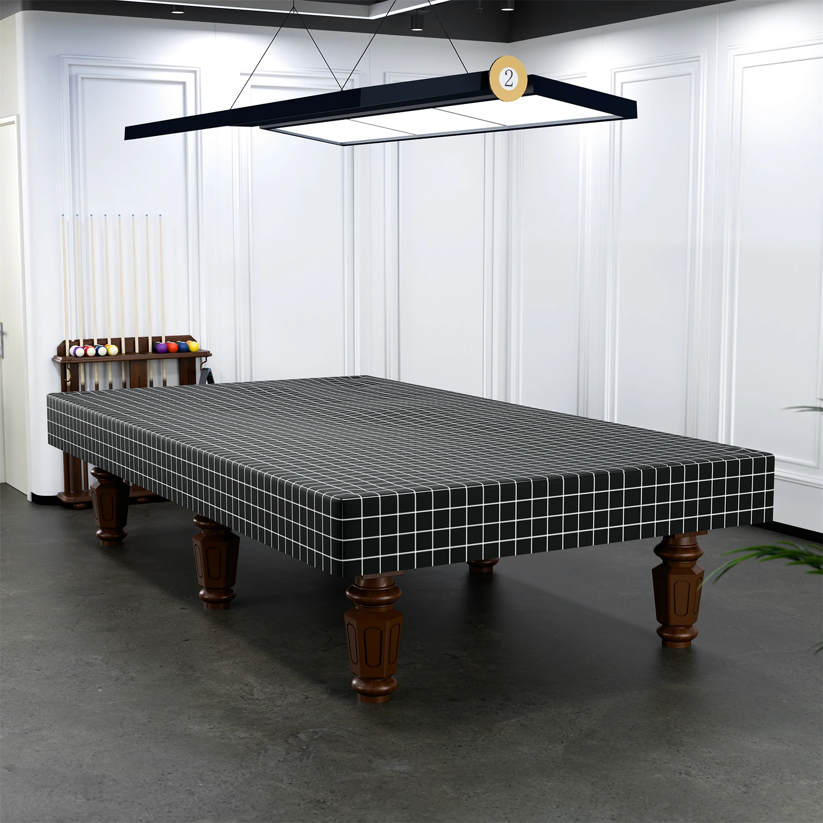 Billiard Pool Table Covers with Drawstring Pool Table Waterproof and Tearproof Cover for Billiard /Rectangle