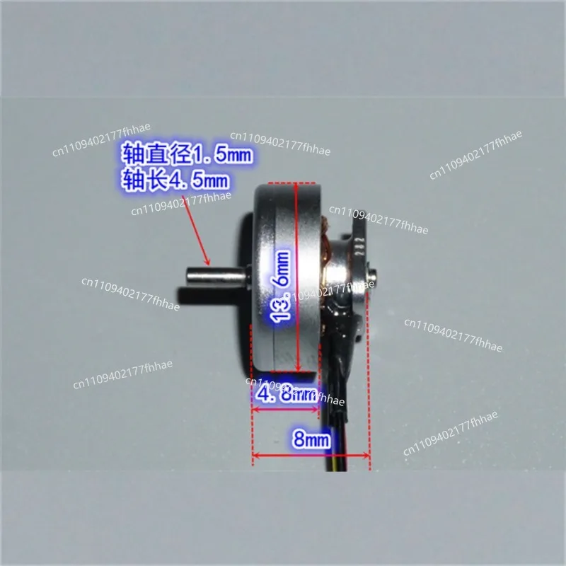 Bezkartáčový motor 1103 15000KV pro RC drony kvadrokoptéry závodní