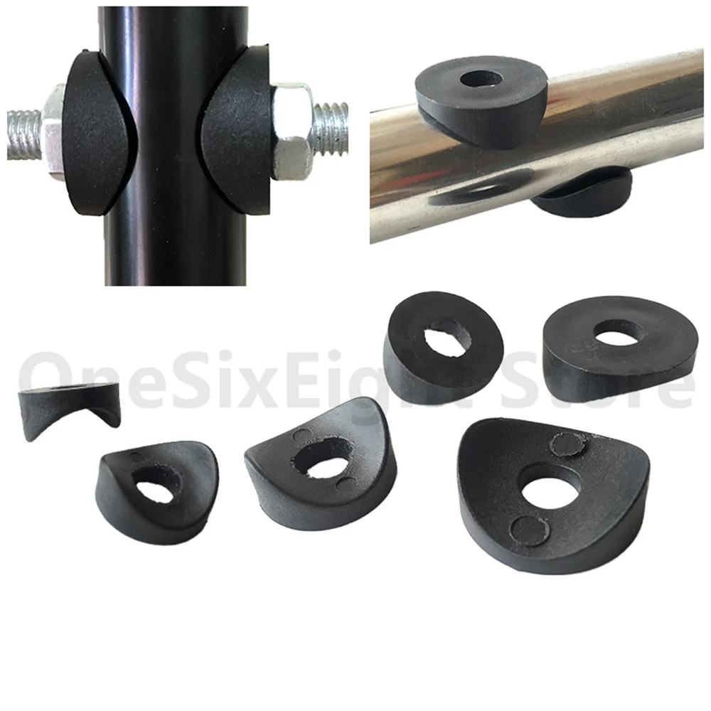 Plastic Round Washer Hole Plug 16x6mm-25x8mm For Pipe Bolt Furniture