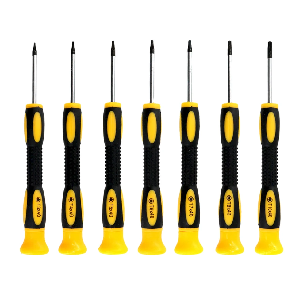 

7pcs Torx Screwdriver T3-T10H Hexagon Screwdriver With Hole Precision Screwdriver Smartphone Tablet Removal Repairing Tools