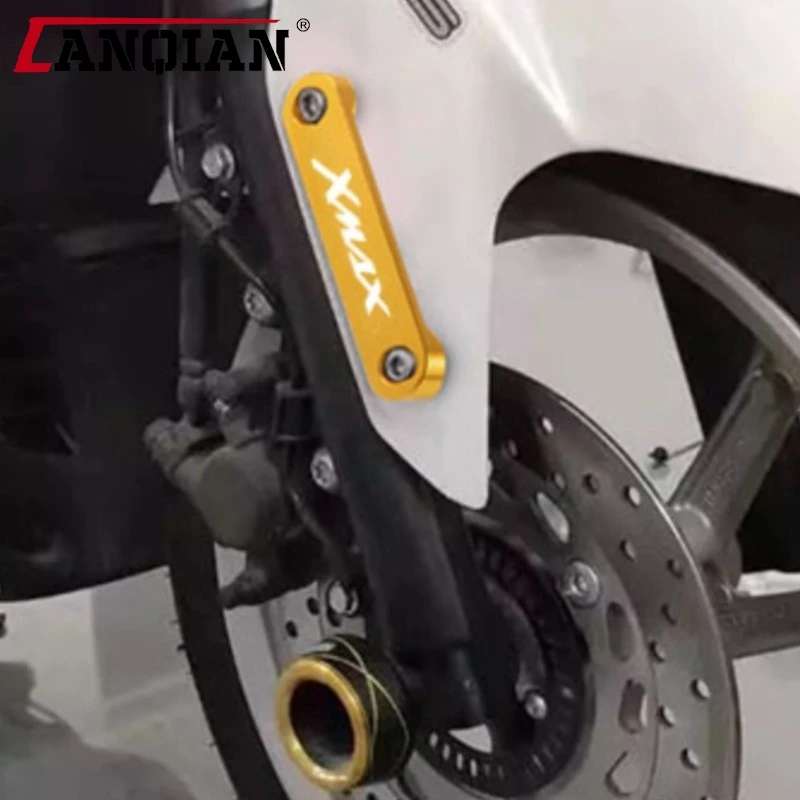 Motorcycle Front Axle Copper Plate Decorative Cover