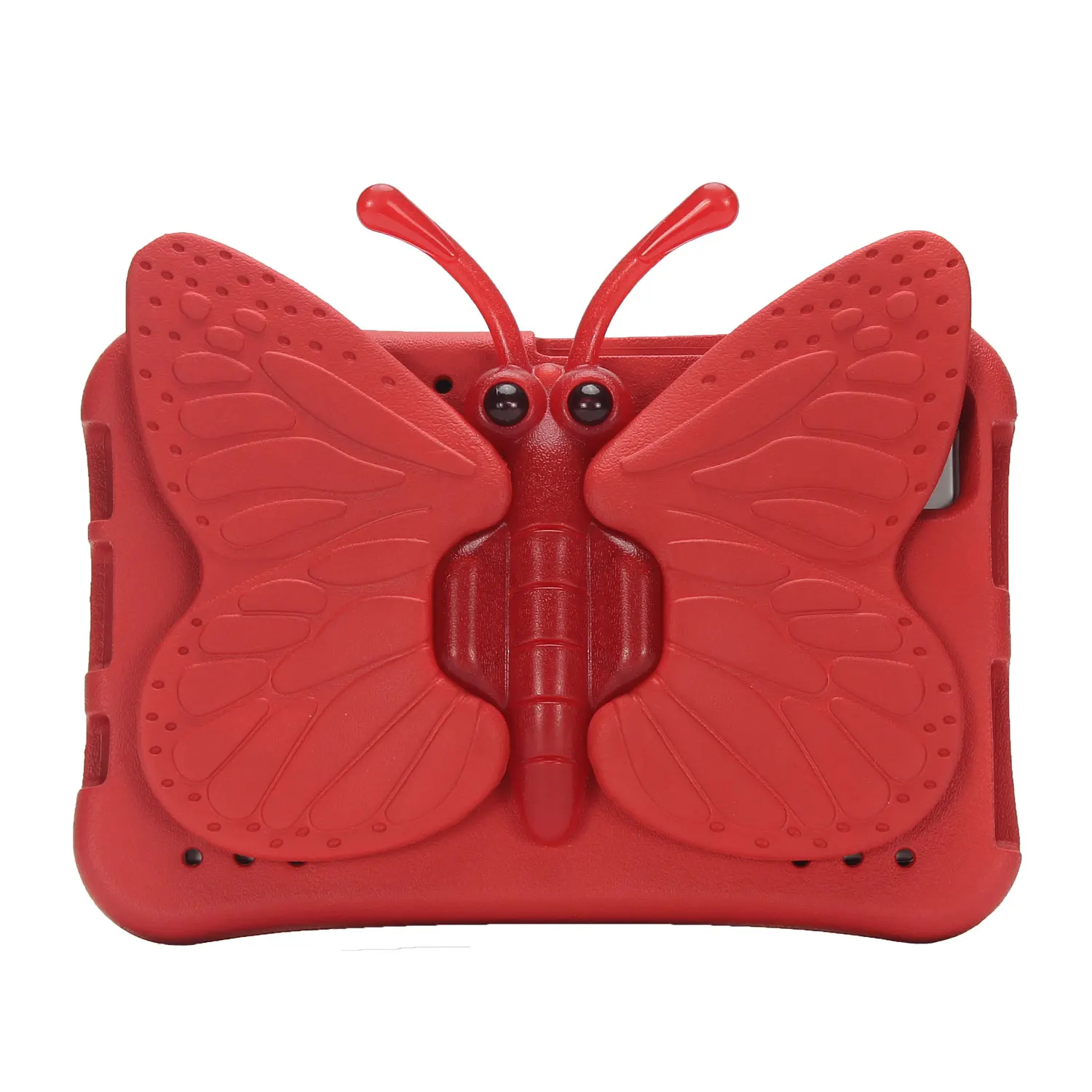 Colorful Butterfly Stand Shockproof Kids Tablet Case