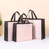StoBag 50pcs Wholesale Non-woven Tote Bags Shopping Portable Fabric Gift Clothes Packaging Reusable Pouch Custom Logo(Extra Fee) 3