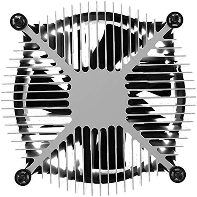 Cooler Master-low Profile Air Cooler I50c Cpu Intel 120 mm Luz Azul Ventilador Silencioso para Intel Lga 1200 115x 1151 1155 1156 - Imagem 3