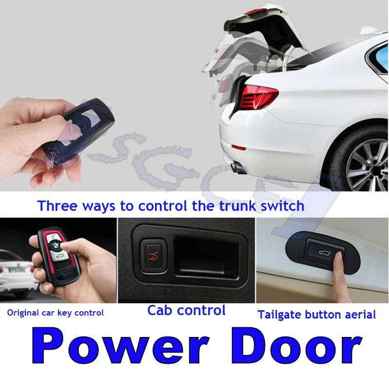 Car Rear Power Door Tailgate Auto Boot Strut Damper Hands Free Actuator Electric Lid Pole For Ford Taurus Mondeo 2022 23