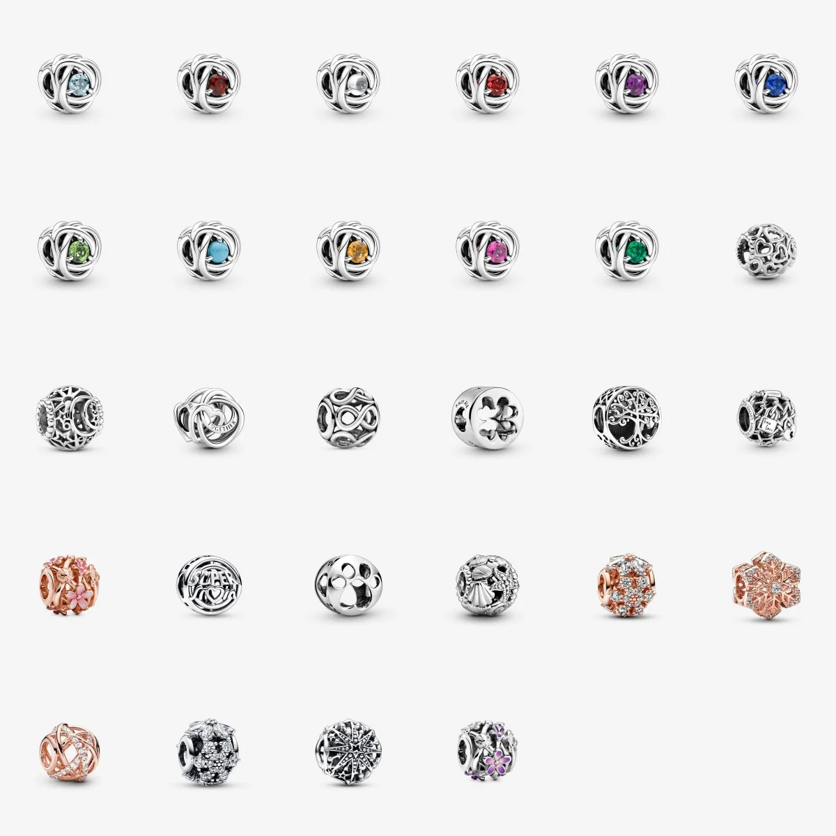 

Pandoraes-925 Sterling Silver Jewelry for Women, Shiny Red Pendant, Wedding and Birthday Gift, New Product, High Quality