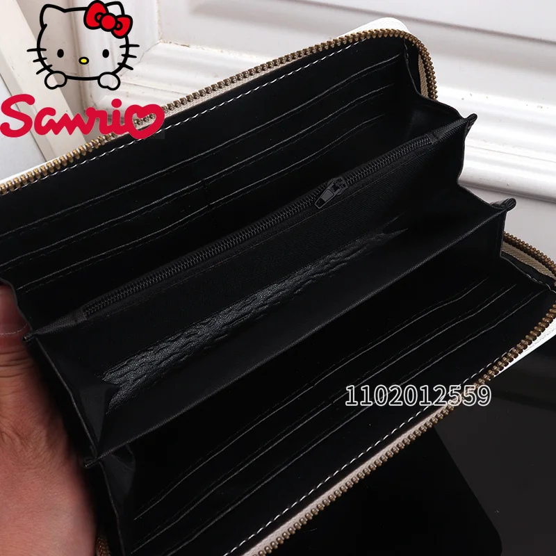 Sanrio Hello Kitty New Wallet Cartoon Women's Zero Wallet Fashion Girls' Wallet Large Capacity Girls' Change Pocket Card Bag