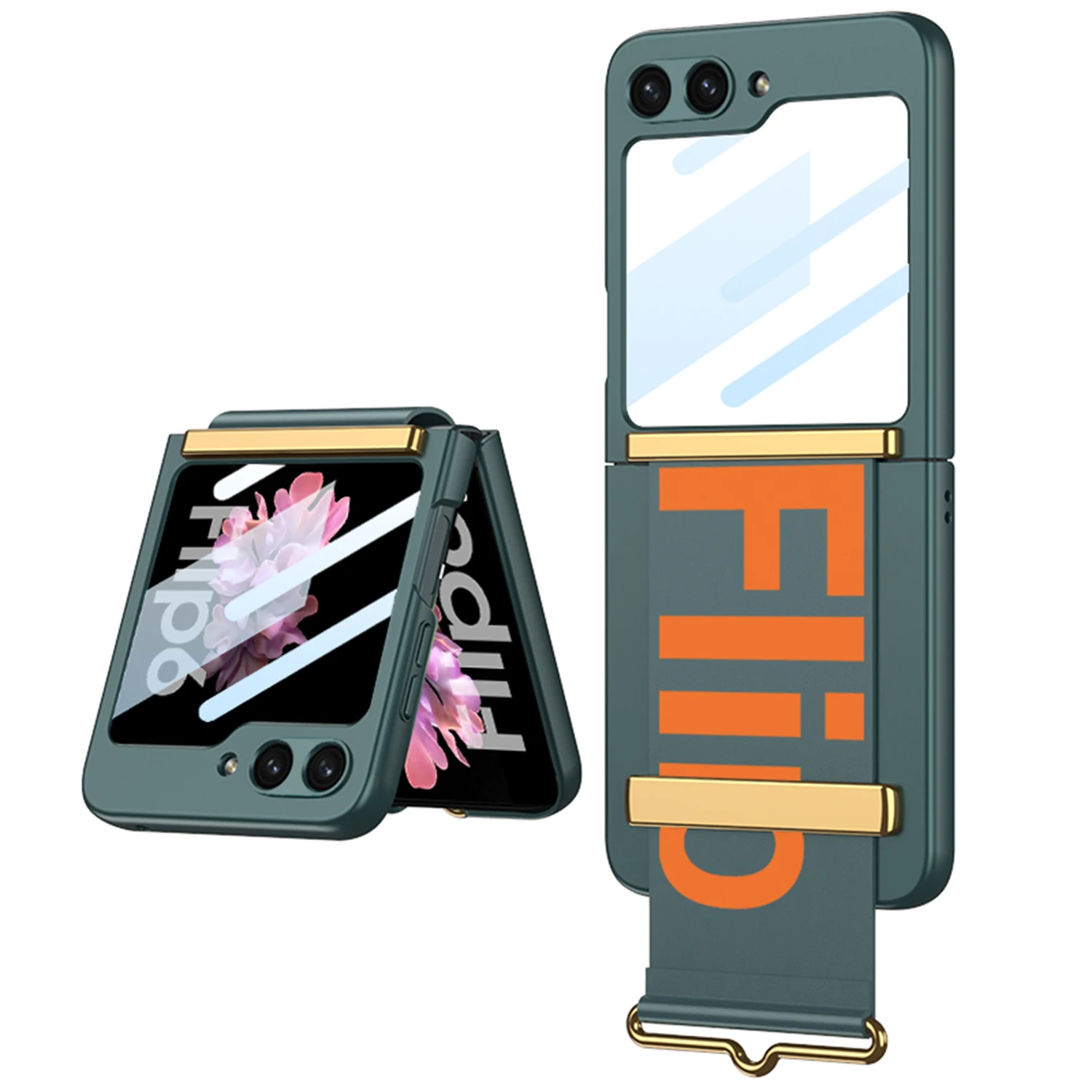 Enhanced Wrist Strap Holder Case with Screen Protector