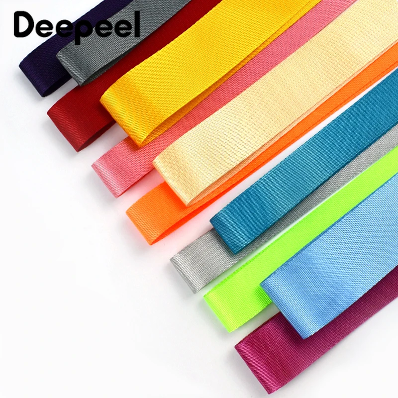 10-Meter Nylon Webbing Strap for Decorative Sewing and Crafting