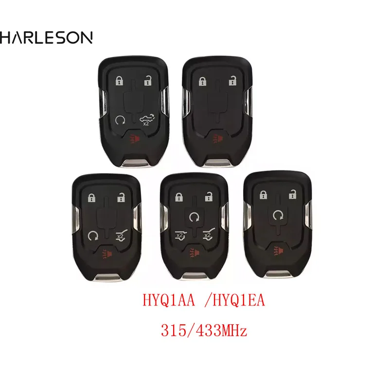 315/433MHz HYQ1AA /HYQ1EA 46Chip Smart Remote Key for Chevrolet Tahoe Silverado Suburban GMC Terrain Acadia YUKON XL Sierra