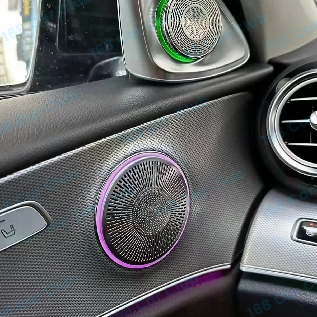 LED Ambient Lights For Mercedes Benz W205 W213 X253 W238 C/E/GLC Class E Coupe Car Door Horn Decorative Shell New Speaker Cover led car lights led lights led atmosphere lamp led car decorative lights led car decoration lamp car ambient lights led atmosphere lighting