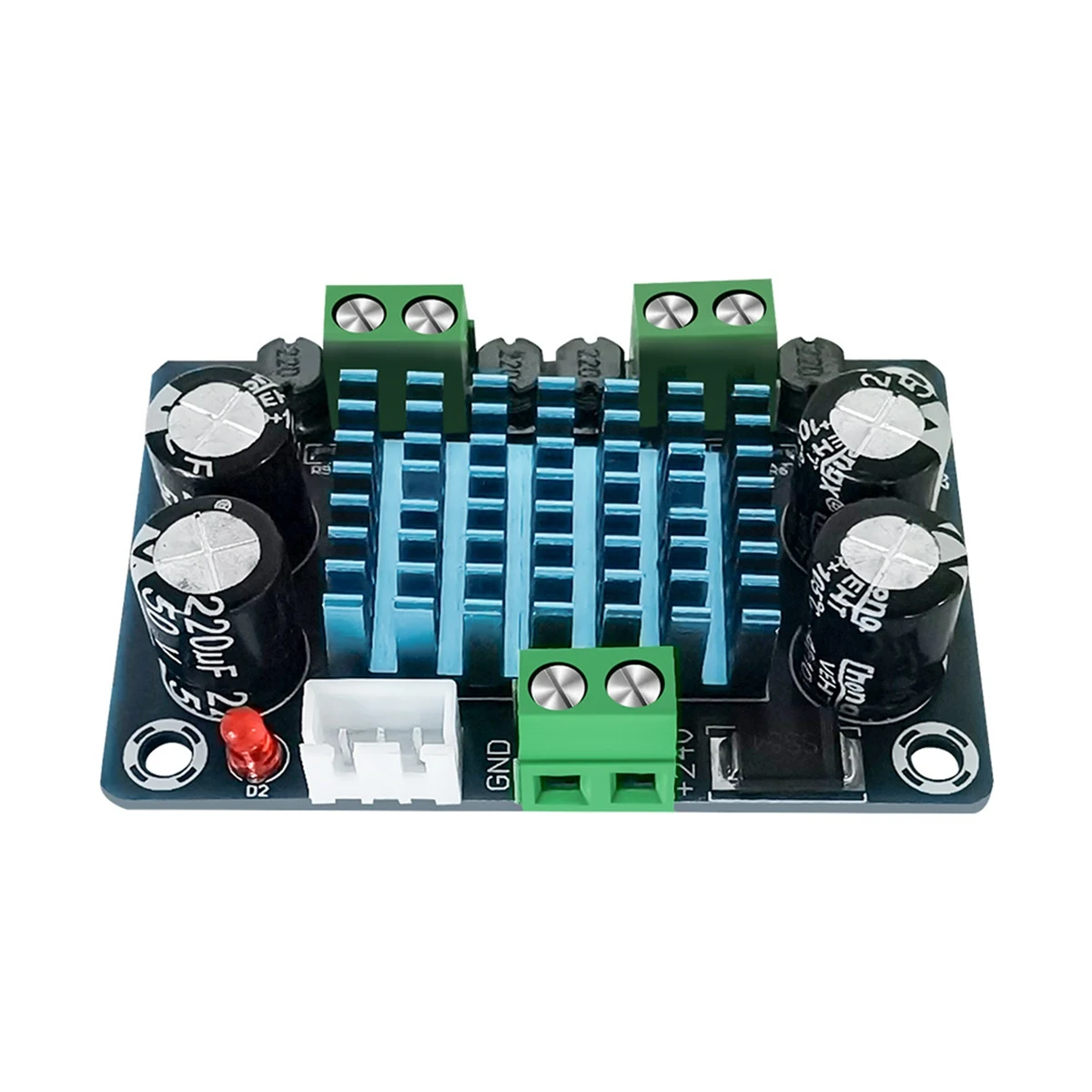 

XH-A282 Digital Audio Power Amplifier Board 50W+50W High-Power 2.0 Channel Stereo Audio Amplifier Module DC12-24V