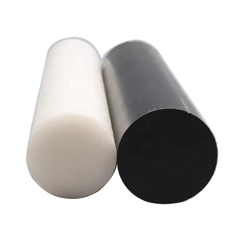 Lot De 5 Barres Rondes En Plastique POM Acétal - Diamètre 6mm, Longueur 500mm - Neuf
