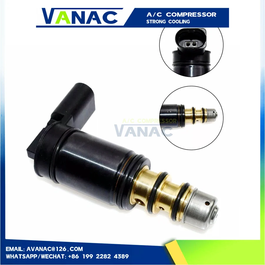 7SEU16C 6SEU12C 6SEU16C AC 컴프레서 솔레노이드 밸브 1K0820859N 1K0820859E 1K0820859SX 1K0820859S 1K0820859T 폭스바겐 골프 티구안용