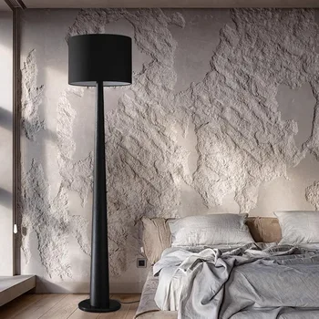 럭셔리 모던 대형 나무 바닥 램프, 하이 퀄리티 나무 스탠딩 조명, LED 거실 침실 장식, 소파 호두나무 바닥 조명