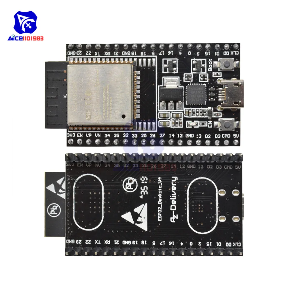 ตัวเลือกสินค้า บอร์ดพัฒนา ESP32 WiFi บลูทูธ สำหรับโปรเจกต์ IoT