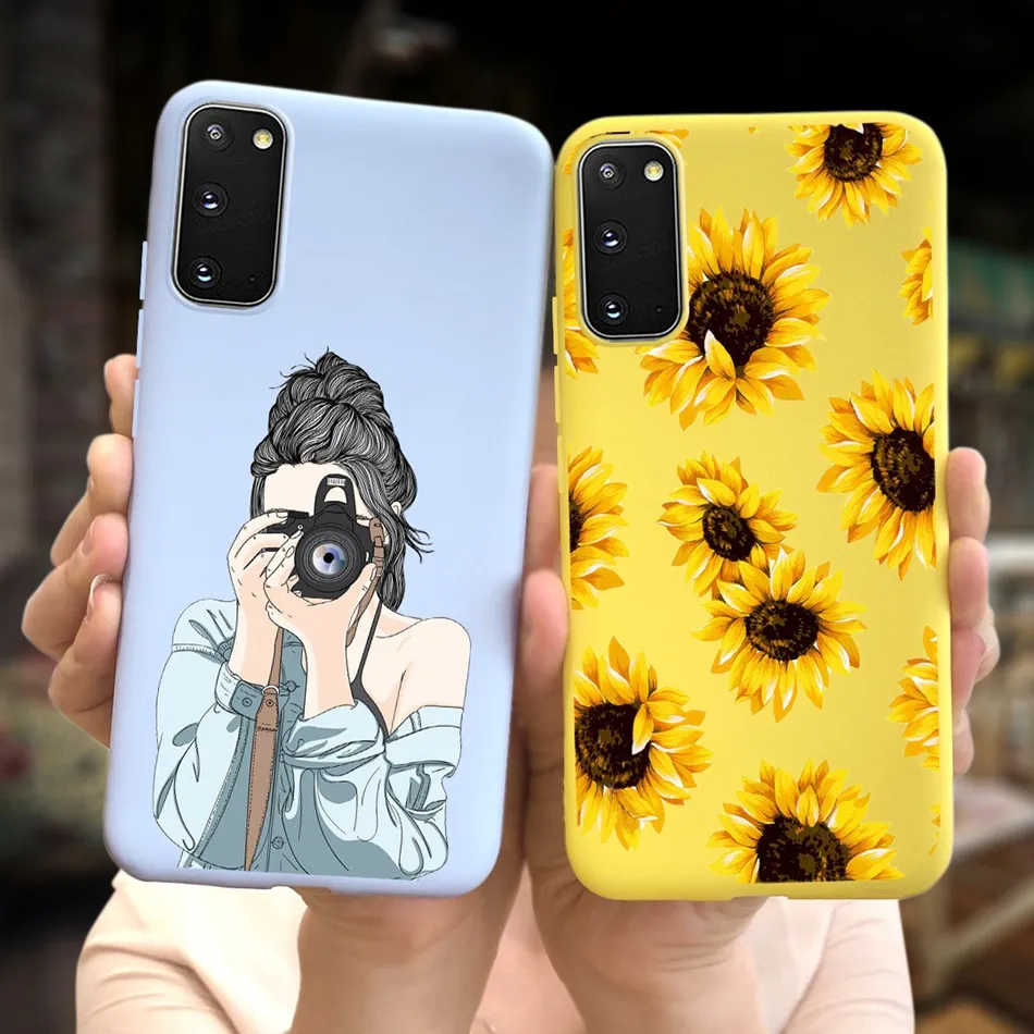 Fashion Girl Flower Candy Color Silicone Phone Case