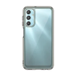 Vibrant Shockproof Protective Case for Samsung Galaxy - Durable Back Cover for All Models (Clear-gray)