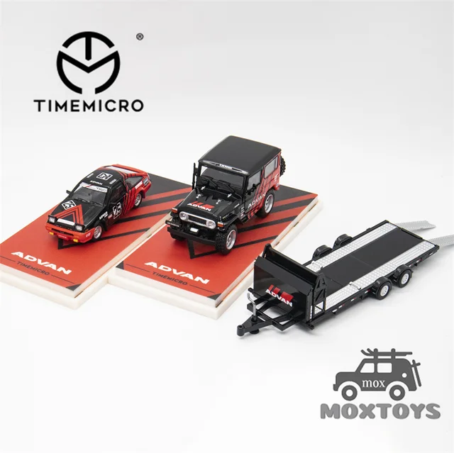 TIMEMICRO AD VAN トレーラーセット 1/64 限定品 【公式通販】