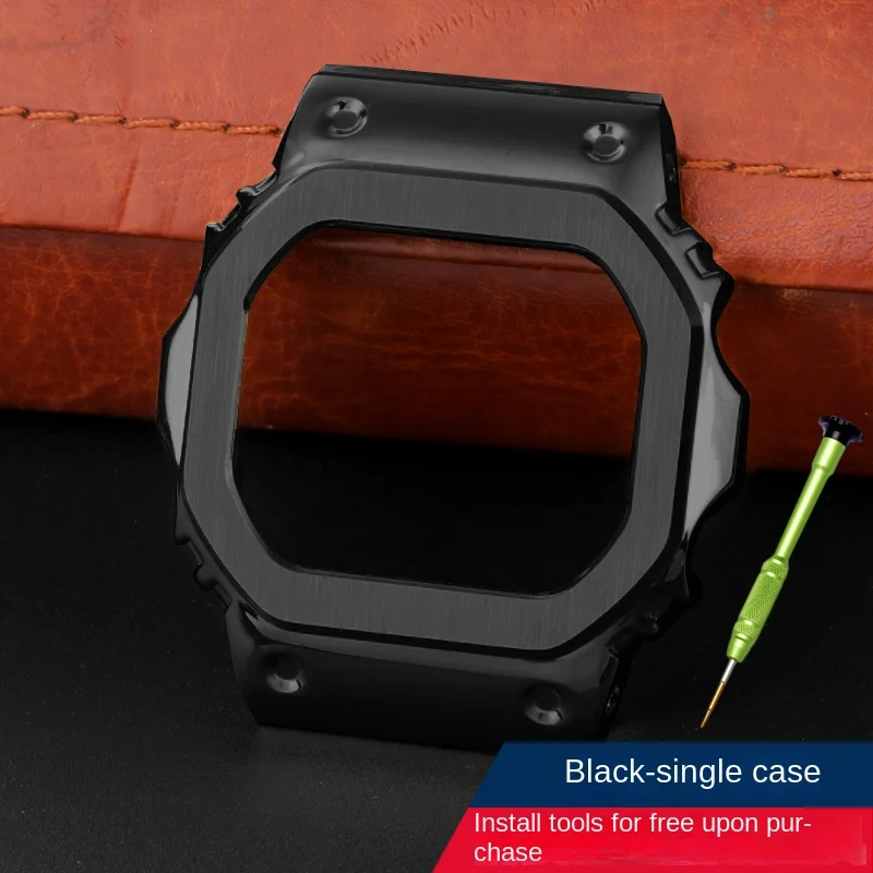 カシオ用メタルケース,ステンレススチール,d5600/G-SHOCK/GW