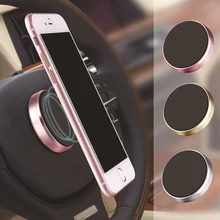 Round Magnetic Car Phone Holder Car Magnet for Phone Cellphone Bracket Stands Car Magnetic Holder for Samsung IPhone 12 Pro Max