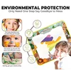 Magic Water Drawing Mat Coloring Doodle With Reusable Magic Pens Montessori Painting Board Educational Toys Kids Gift 100x80CM 6