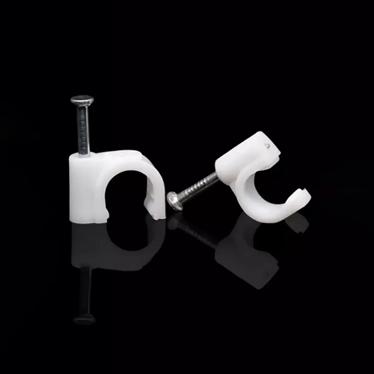 Description Picture 3 of itemSteel Nail Wire Clip Circular Fixing Network Cable Processor