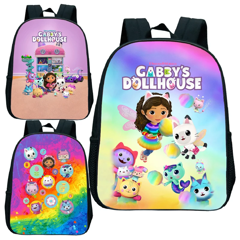 Zaino Per Casa Delle Bambole Di Gabby Per Bambini Borsa Per Scuola Materna Per Bambini Borsa Per Libri Per Bambini Zaino Regalo