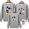Parent Child Hoodie Cartoon Mickey Full Home Decoration Parent-child Activity Class Uniform Mother Child Mother Women's Clothing 1