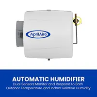 500 Whole-House Humidifier Automatic Compact Furnace Humidifier Large Capacity Whole-House Humidifier for Homes 2
