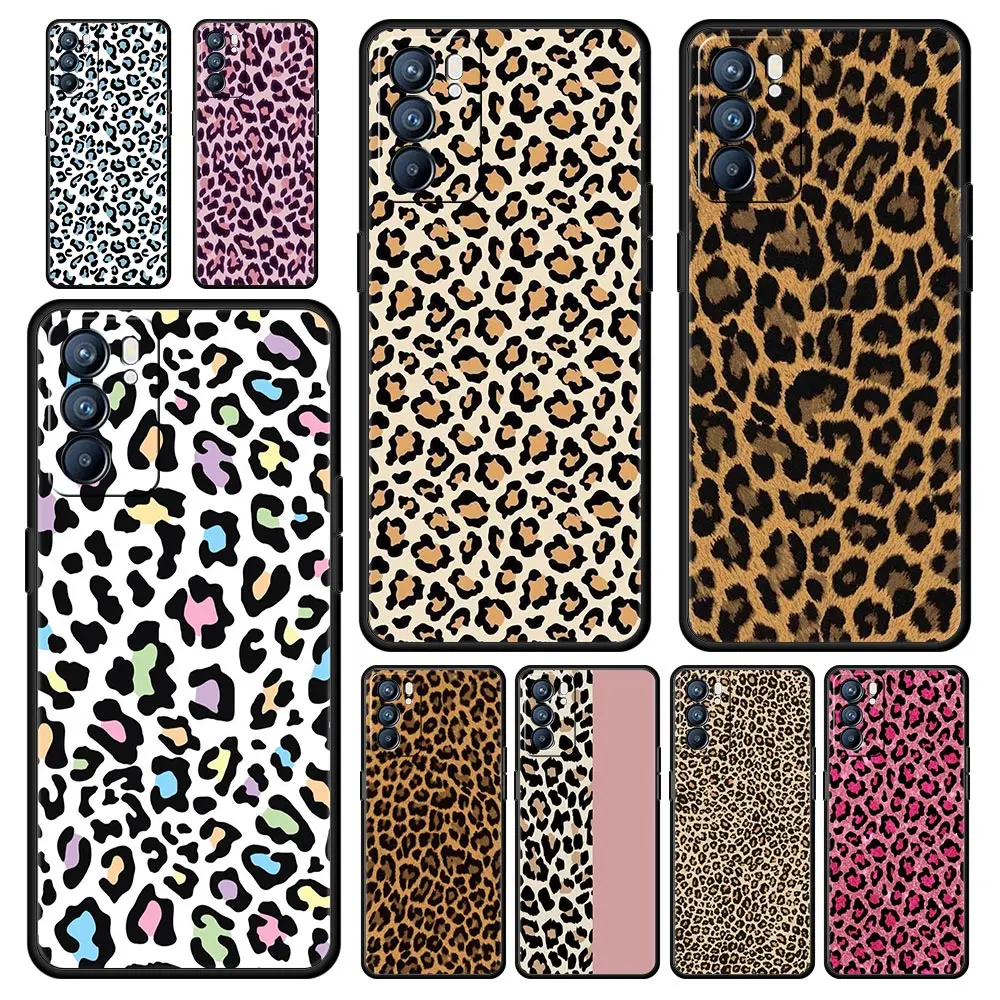 Leopard Cheetah Print Phone Case Cover - Stylish Animal Print Design