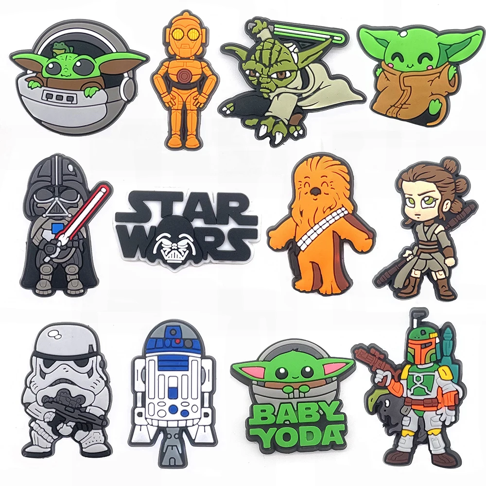 Disney Sanrio Kuromi 8-16PCS/Set Shoe Charms Decorations Girls Kids Jeans Women Charm Xmas Gifts Favors Shoe Accessories Buckle