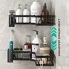 Five-Piece Set Shower Caddy Shelf, Bathroom Shower Organizer Rack For Holding Shampoo Soap Bathroom Toilet Essentials Adhesive 2