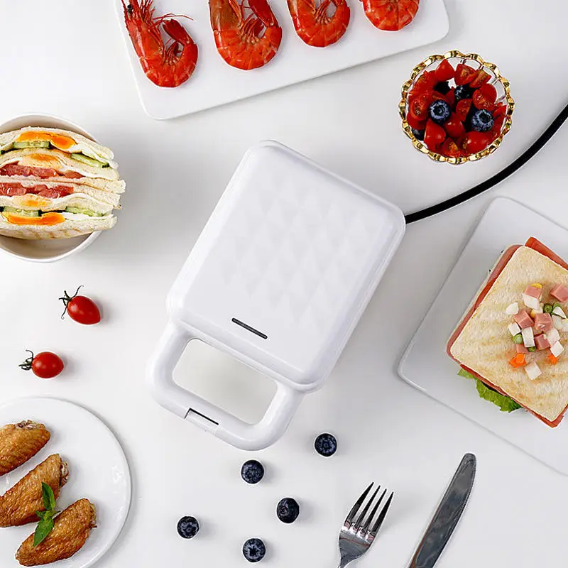 Sandwich maker Multi-function light breakfast maker double-sided heating toaster press toaster waffle
