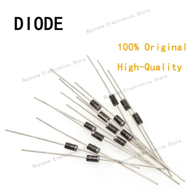 100PCS/LOT 100% New Original HER102 HER207 Rectifier Diode 2 Pin DO 41 ...
