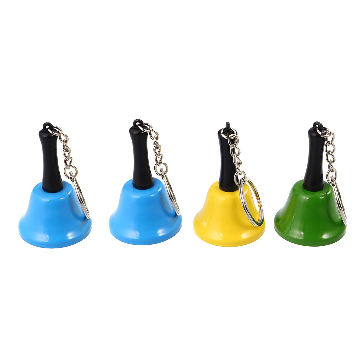 4Pcs 금속 벨 39Mm 레트로 디자인 데스크 벨 호텔 바 주방 레스토랑 리셉션 장식 핸드벨 교육용