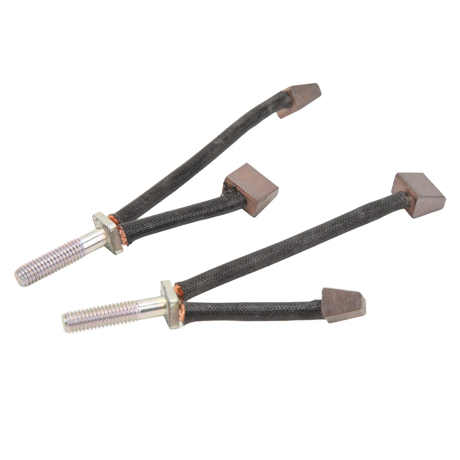 6pcs/Set Atv Motor Metal Carbon Brush Kits for 2000 To 5000lb Winches atv motor brush kit