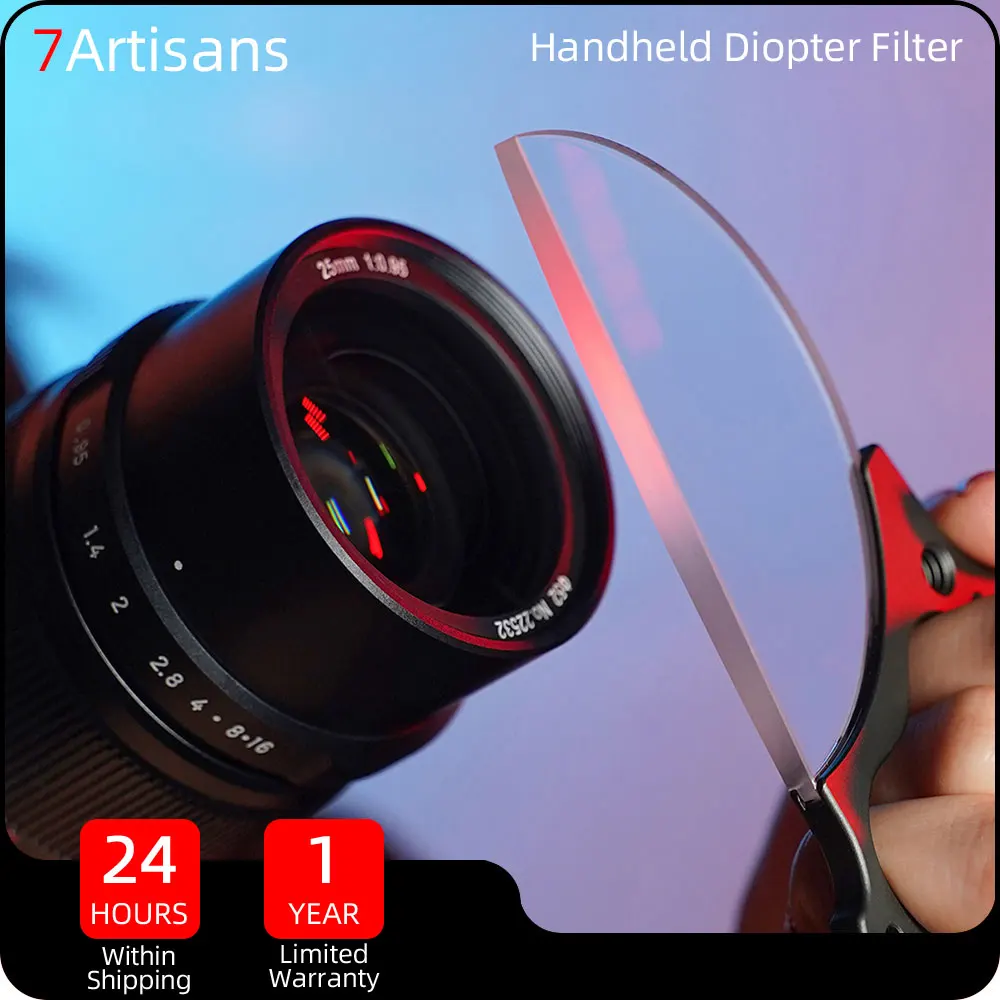 7artisans Hand Held Split Diopter Filter 79mm Special Effect for