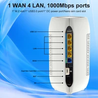 SIM 5G Wireless Router 3000Mbps Support Openwrt WiFi6 128MB RAM 2.4Ghz 5Ghz Dual Band Wireless 3