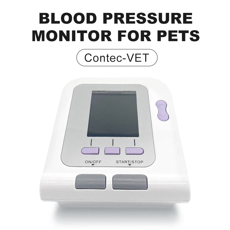 CONTEC08a Vet Animal Blood Pressure Detector Equipped With Blood Oxygen Function Probe And Cuff Various Sizes