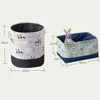 Canvas Folding Storage Basket Cartoon Print Storage Fabric Wardrobe Bedroom Dormitory Closet Toys Laundry Basket Home Storage 6