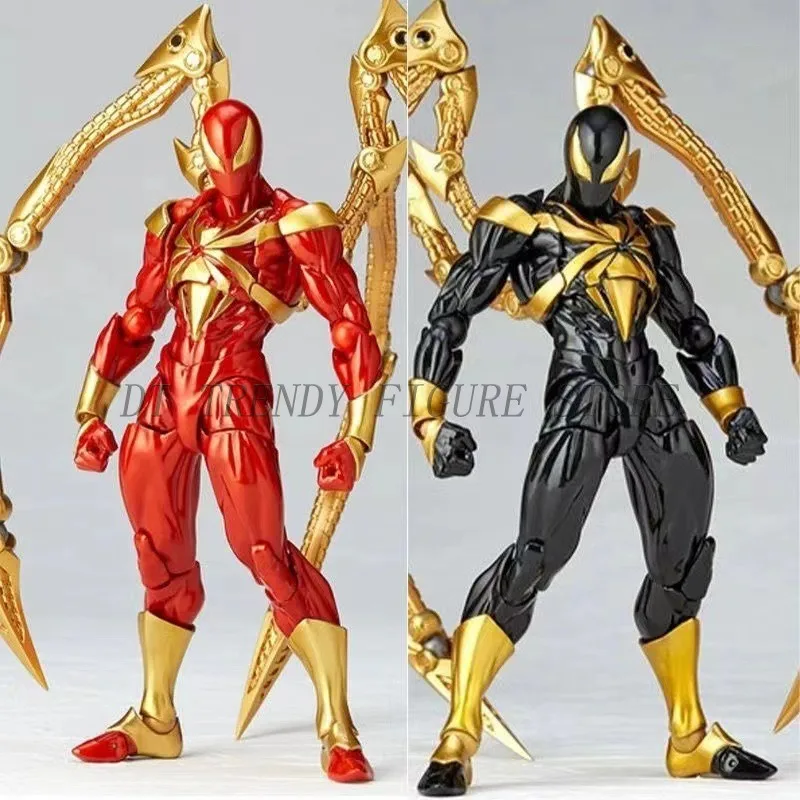 

15cm Iron Spider Man Amazing Yamaguchi Spider Man Action Figure PVC Movable Collection Model Ornaments Toys For Child’s Gifts