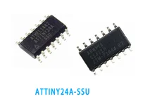 Original genuΓno remendo ATTINY24A-SSU attiny24a sop14 microcontrolador de 8 bits chip