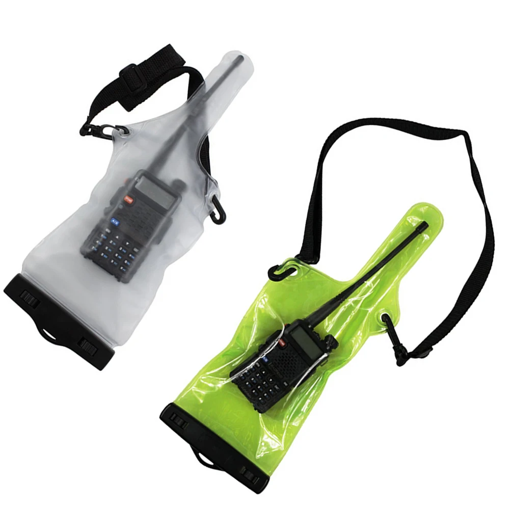 Protective Case Waterproof Bag 33CM*11.5CM Bustproof Cover For Walkie Talkie Lightweight PVC Portable Practical