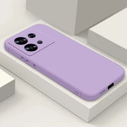 Soft TPU Lanyard Phone Case - Durable Protective Cover with Convenient Carrying Strap for POCO X5 (Grass Purple)