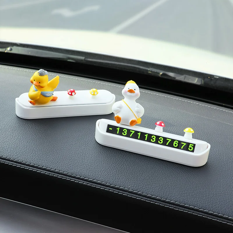 

Милая аниме Автомобильная Временная парковочная табличка с номером телефона автомобильные аксессуары для интерьера автомобиля женское украшение автомобиля креативный подарок на день рождения