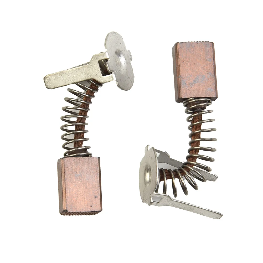 

Carbon Brush Motor Carbon Brush 2pcs Thick Copper Wire Tight Wear Resistance Corrosion Resistance High Quality