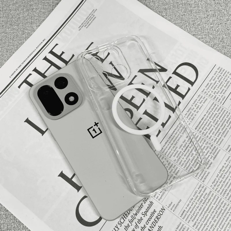 Luxury Transparent HD Clear MagSafe-Compatible Hard Case